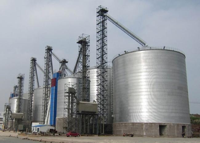 商丘大型钢板库构造参数及水泥储存质量